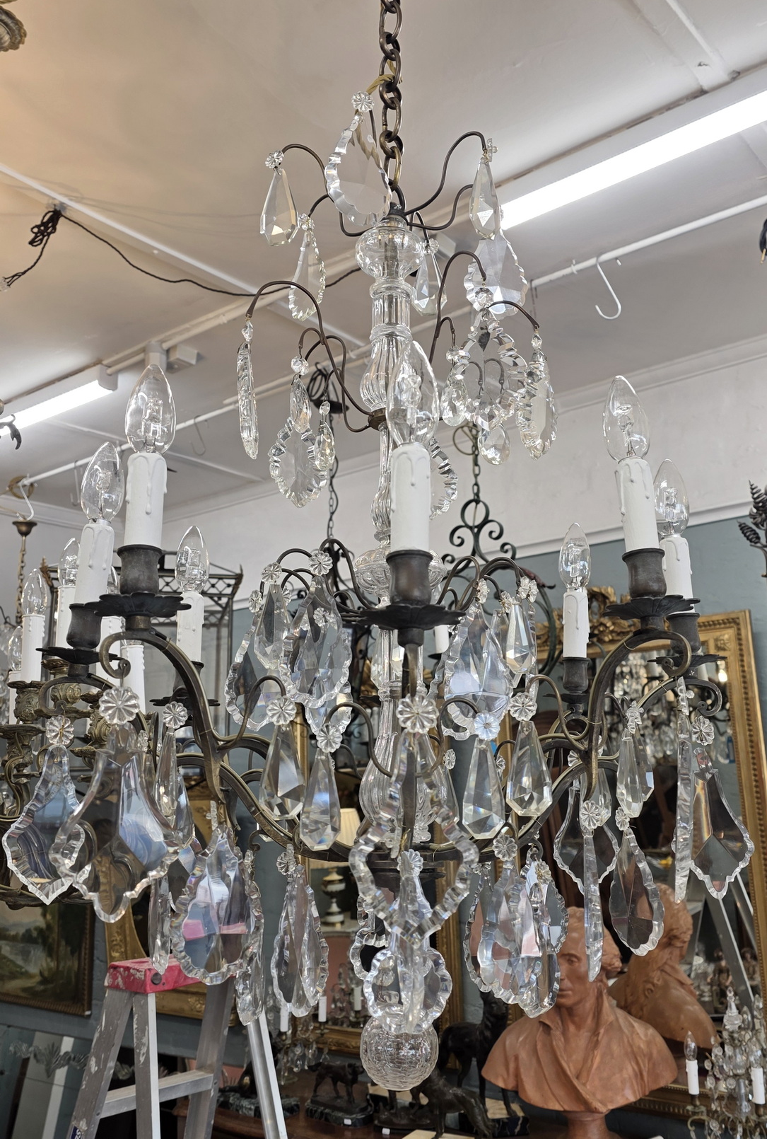 A Parisian Salon Chandelier A Parisian Salon Chandelier